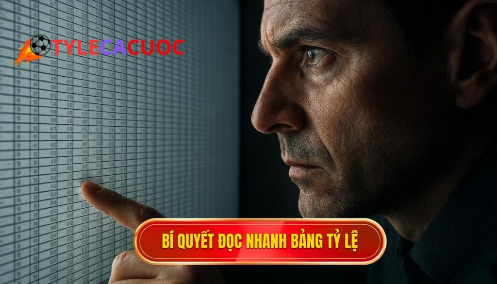 bí quyết đọc nhanh bảng tỷ lệ