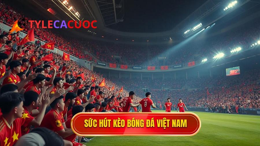 Sức hút mãnh liệt của kèo bóng đá đội tuyển Việt Nam