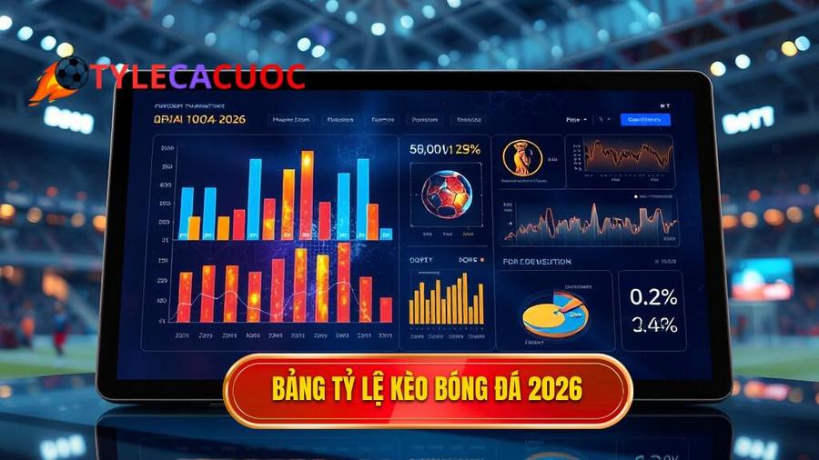 Bảng tổng hợp tỷ lệ kèo dự kiến cho các giải đấu lớn năm 2026
