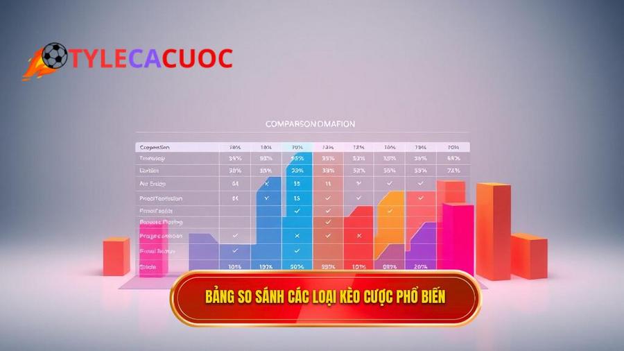 Bảng so sánh các loại kèo phổ biến