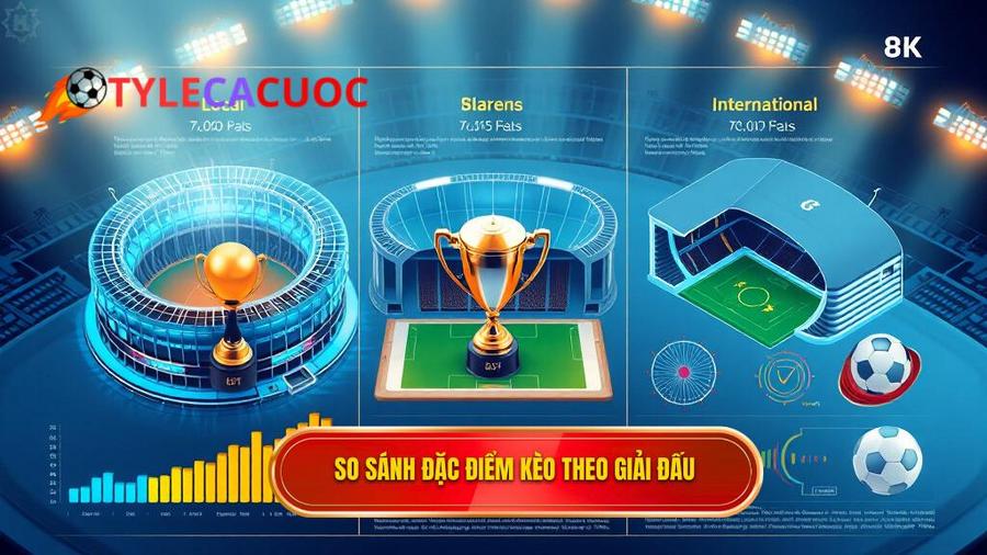 Bảng so sánh đặc điểm kèo theo cấp độ giải đấu