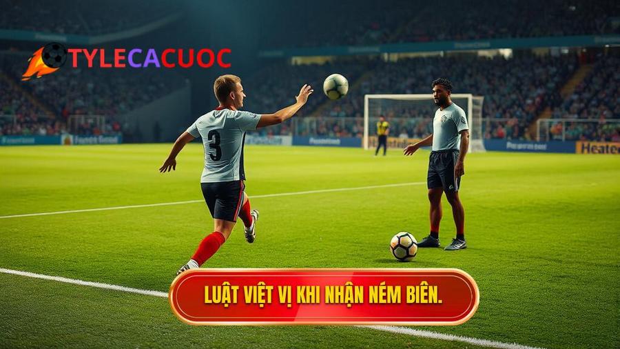 1. Luật FIFA quy định thế nào về Việt vị khi nhận bóng từ quả ném biên?