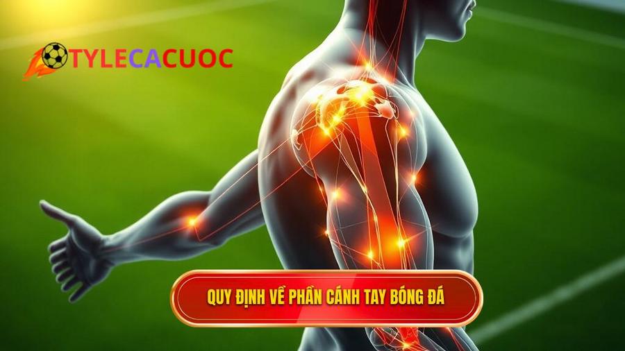 Cơ sở pháp lý: Định nghĩa về phần cánh tay trong bóng đá