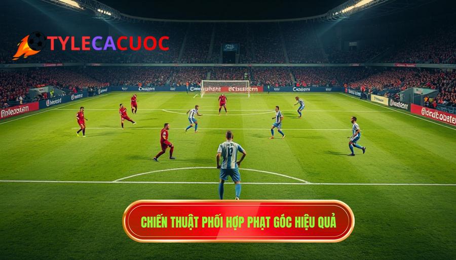 3. Chiến thuật phối hợp phạt góc hiệu quả